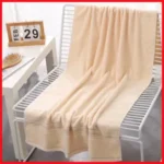 Luxury Cotton Terry Bath Towel with Custom Logo - Image 3