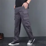 Men's Multi-Pocket Casual Cargo Pants - Image 3