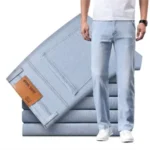 Men's Stretch Straight-Leg Jeans - Image 3