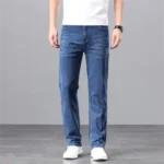 Men's Stretch Straight-Leg Jeans - Image 2