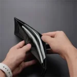 Men's Slim PU Leather Bifold Wallet with Card Holder - Image 3