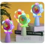 Portable USB Rechargeable Sunflower Mini Fan - Image 2