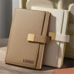 A5 PU Leather Business Planner Notebook with Metal Buckle