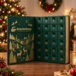 Custom Logo 24-Day Advent Calendar Gift Box Luxury Promo