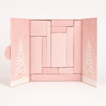 Custom Logo Pink Advent Calendar Gift Box Christmas Promo - Image 2