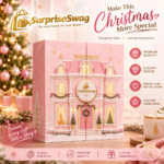 Custom Logo Pink Advent Calendar Gift Box Christmas Promo - Image 4