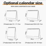Custom Logo 2027 Mini Desk Pad Table Calendar - Image 4