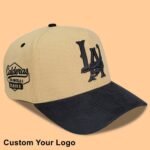 Custom Logo 3D Embroidered Canvas Baseball Cap - Image 3