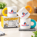 Custom 11oz Stoneware Ceramic Coffee Mug Promotional Gift - Image 4