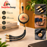 Custom Logo 120W Retractable 3-in-1 Charging Cable - Image 6