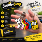 Custom Rubber Gamepad Keychain Promotional Gift