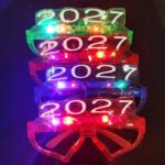 Custom Logo 2027 New Year LED Light-Up Glasses - Image 7