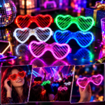 Custom Logo 2027 New Year LED Light-Up Glasses - Image 8