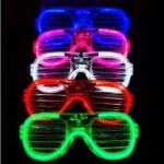 Custom Logo 2027 New Year LED Light-Up Glasses - Image 3