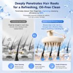 Custom Logo Silicone Scalp Massage Hair Brush - Image 12