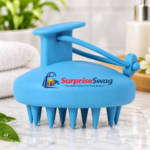Custom Logo Silicone Scalp Massage Hair Brush