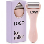 Custom Logo Stainless Steel Facial Ice Roller Promo Gift - Image 4