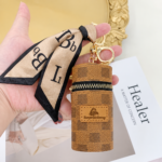 Custom Logo PU Leather Lipstick Case Keychain Promo - Image 10