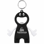 Custom Logo Bottle Opener Buddy Keychain Promo Gift - Image 2