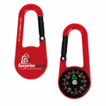 Custom Logo Carabiner Compass Clip Outdoor Promo Gift - Image 2