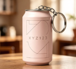 Custom Logo Mini Resin Beverage Can Keychain - Image 4