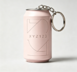 Custom Logo Mini Resin Beverage Can Keychain - Image 5