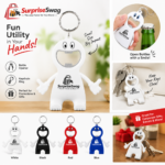 Custom Logo Bottle Opener Buddy Keychain Promo Gift - Image 6