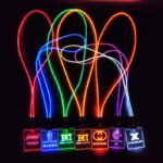 Custom Logo Rechargeable LED Lanyard Badge Promo Gift - Image 4