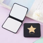 Custom Logo Square Folding Travel Pocket Mirror Promo - Image 3
