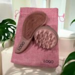 Custom Logo Silicone Detangler Scalp Massage Brush - Image 6