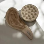 Custom Logo Silicone Detangler Scalp Massage Brush - Image 4