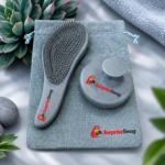 Custom Logo Silicone Detangler Scalp Massage Brush - Image 2