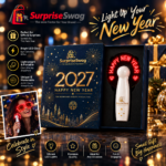 Custom Logo 2027 New Year LED Message Fan Gift - Image 7