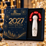 Custom Logo 2027 New Year LED Message Fan Gift