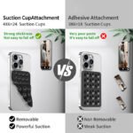 Custom Logo Silicone Suction Cup Phone Grip Mount - Image 2