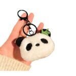 Custom Logo Mini Cartoon Plush Keychain Promo Gift - Image 2