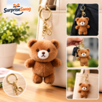 Custom Logo Butterfly Plush Keychain Promotional Gift - Image 5