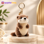Custom Logo Butterfly Plush Keychain Promotional Gift - Image 4