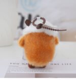 Custom Logo Bubble Tea Plush Keychain Promo Gift - Image 3