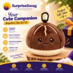 Custom Logo Plush Keychain Soft Promotional Bag Charm
