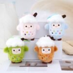 Custom Logo Bubble Tea Plush Keychain Promo Gift - Image 7
