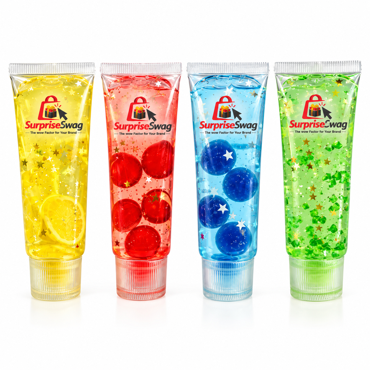 TOY 1 Custom Logo Squeeze Tube Squishy Toy Stress Relief Promo - Image 1