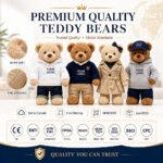 Custom Logo Hoodie Teddy Bear Promotional Gift - Image 2