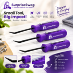 Custom Logo Mini Pocket Pry Bar with Clip Promo Tool - Image 7