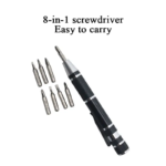Custom Logo 8-in-1 Aluminium Multi Tool Pen Gift - Image 4