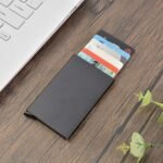 Custom Logo Aluminum Pop-Up Card Holder RFID Promo - Image 6